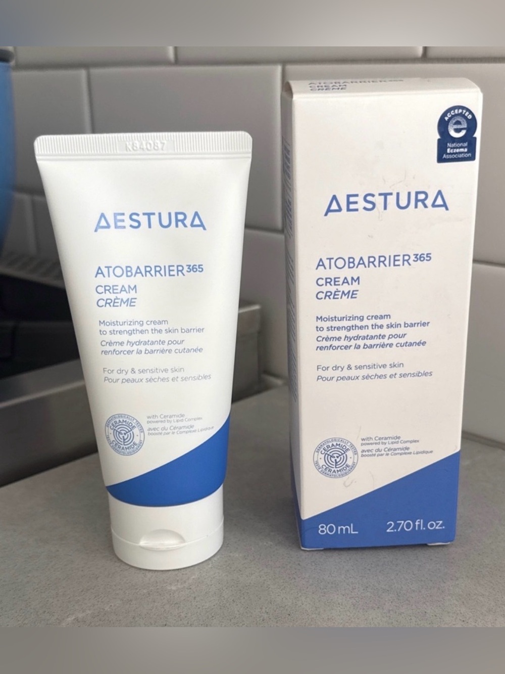 New AESTURA ATOBARRIER 365 CREAM DermaON Moisturizing for dry/sensitive skin